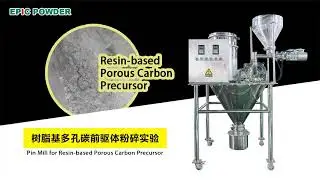Pin Mill: Fine Grinding of Porous Carbon for Advanced Applications