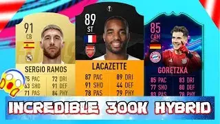 INSANE 300K HYBRID FIFA 19 | 3 LEAGUE HYBRID FIFA 19 | FIFA 19 300K HYBRID TEAM