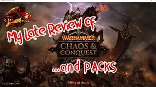 My Late Review - Warhammer: Chaos & Conquest - with Inferno912 1080p HD