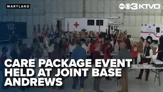 Care package event held at Joint Base Andrews