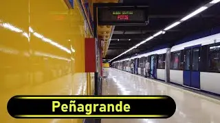 Metro Station Peñagrande - Madrid 🇪🇸 - Walkthrough 🚶
