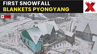 Snowfall 2025 LIVE | Winter Arrives in Pyongyang With First Snowfall of the Season | LIVE Visuals