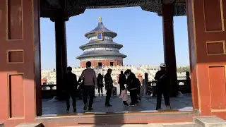 Beijing Walking,Visit Beijing Temple of Heaven with me,November 13, 2021【4K HDR】