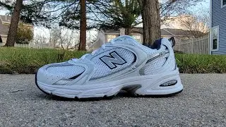 Sneakerhead Saturday: New Balance 530 Womens White/ Silver Navy Blue MR530SG