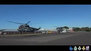 Last flight of the Sea King