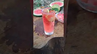 Watermelon Mojito | Summer Drink | Watermelon Mocktail | 2024 Drink | #shorts #shortfeed #shortvideo