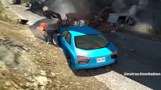 DestructionNation! Deadly Car Crashes #6 - BeamNG Drive Crash Testing