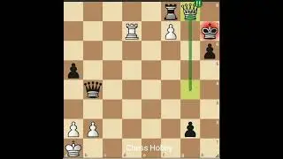 Brilliant Queen Sacrifice!! But Why? #chess #chessstrategy #chesspuzzle #chesstrending #chesstrick