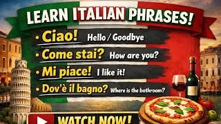 Italian phrases with English subtitles