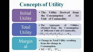 Utility Analysis and Law of Diminishing Marginal Utility