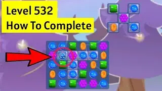 candy crush level 532 on mobile || candy crush level 532 frog || candy crush level 532