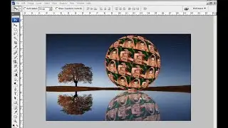how to create globe design Photoshop in Hindi