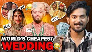 WORLD'S CHEAPEST WEDDING - Anant Ambani and RADHIKA MERCHANT WEDDING