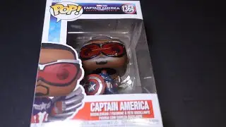 Captain America  Brave New World Funko Pop 1364 Unboxing 2024