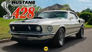 1 OF 2 Cobra Jet 428 1969 Ford Mustang Mach 1! FOR SALE 18005627815 www.noreserveclassics.com