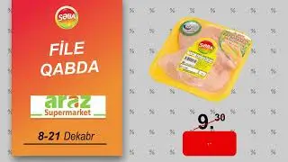 Endirim 08-21 Dekabr I Araz supermarketlər şəbəkəsində