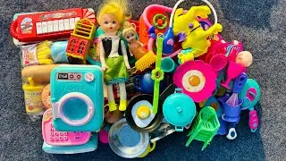 5:04 Minutes Satisfying with Unboxing Barbie Princess Wardrobe ＆ Kitchen Toys Review | ASMR Toys