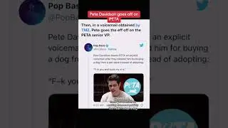What do you think?? #petedavidson #peta