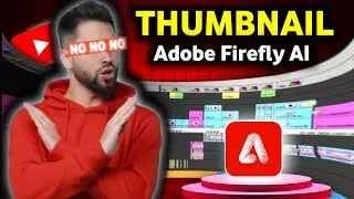 THUMBNAIL with Adobe FireFly | Thumbnail with Ai | Hd Thumbnail kaise bnaye | How to make thumbnail