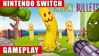Bouncy Bullets Nintendo Switch Gameplay