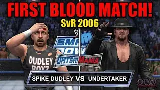 Can Spike Dudley Survive The Undertaker? | First Blood Match | SvR 2006