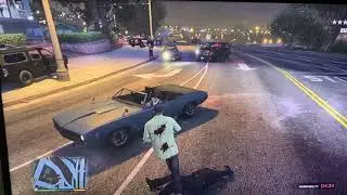 GTA V - Rampage + 5 Star Escape