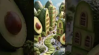A tiny world✨️#youtubeshorts #shortfeed #ai #cutevideo #like #tinyworld #music #fruits #subscribe
