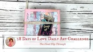 28 Days of Love Daily Art Challenge | The Flip Through