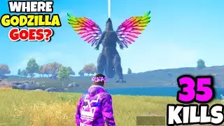 Where Does Godzilla Goes At The END in PUBG Mobile? &bull; (35 KILLS) &bull; PUBGM