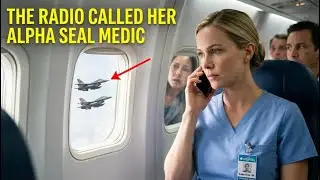Rookie Nurse Stayed Quiet on the Flight — Then F-35s Called Her “ALPHA SEAL MEDIC”