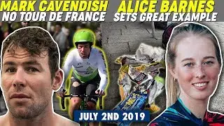 Mark Cavendish Not Selected To Ride Tour de France! Alice Barnes urges riders not to throw away gels