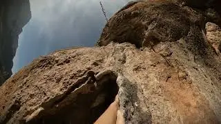 FPV climb - 7c First Klaas, Yilan, Geyikbayiri - attempt