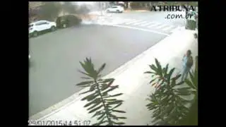 Transformador explode e assusta trabalhadores do Centro de Santos