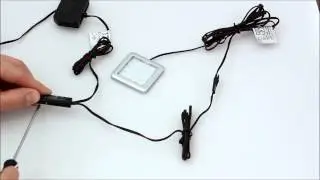 Wyłącznik meblowy IR-S01 do LED (monstabilny lub bistabilny) o mocy max. 24W (12V DC) i 48W (24V DC)