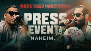 Diaz vs Masvidal: Press Event | Anaheim, CA | FANMIO PPV