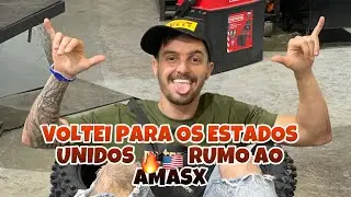 VLOG 29 - VOLTEI PRO EUA 🇺🇸🙏🏻 RUMO AO AMASX 🇧🇷🇺🇸🔥