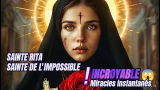 PRIERE EN CONTINU 12 OCTOBRE 2024 - 😱 MIRACLE EXPRESS : La pri&egrave;re &agrave; Sainte Rita qui exauce en 24h !