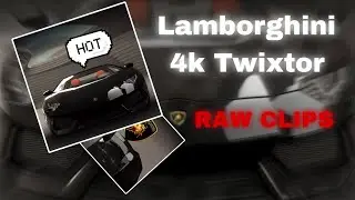 Lamborghini Twixtor [ 4k ] 🖤 | Animated clips like frzeditz ❤️&zwj;🔥| 3d car clips  | car cinematic 4k |