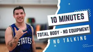 10 Minute Bodyweight HIIT Workout – Burn Fat Fast at Home