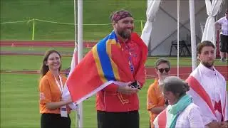 Orkney 2025 - Men&rsquo;s Shot Medal Ceremony