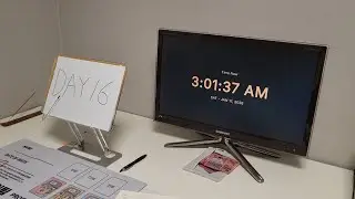[3AM Experiment] Day 16 | Studying from 3:03 to 4:32