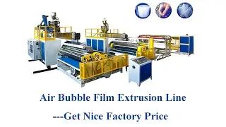 Korea 7layers 5Screws PE Air Bubble Film Wrap Making Machine  Air Bubble Film Extrusion Machine