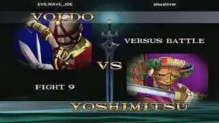 Soulcalibur - EVILWAVE_JOE vs alexalover