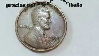 **Centavo de 1929s muy raro valor 💵💰☝️&uacute;ltimo coleccionista