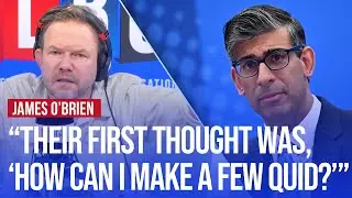 James O'Brien 'disgusted' by emerging details of Tory betting scandal | LBC