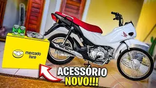 PRIMEIRO ACESSÓRIO DA MINHA NOVA POP 110i 2023!!!