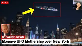 UFO MOTHERSHIP (3IATLAS) Spotted Over New York‼️😨 UFO Sightings LEAKED