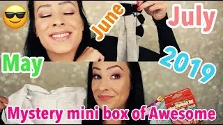 3 months of Mystery Mini Box of Awesome... is it awesome??