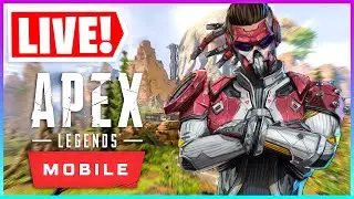 GRINDING RANK MODE IN APEX LEGENDS MOBILE  (LIVE)