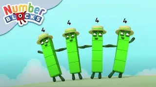 @Numberblocks- Autumnal Dance Moves | Learn to Count